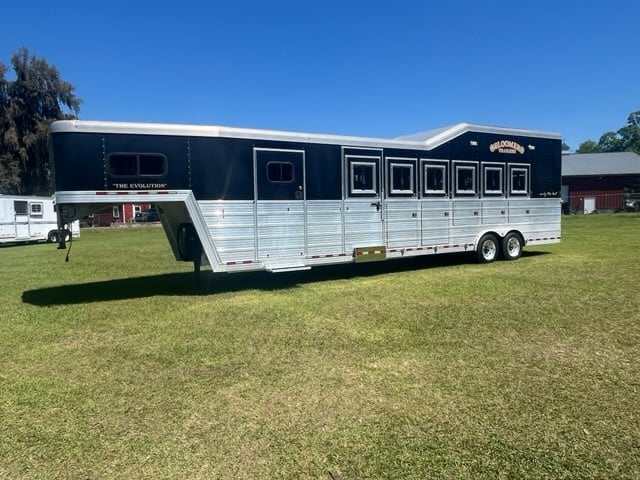 2015 Bloomer Trainer Trailer Deluxe  6 Horse Slant Load Gooseneck Horse Trailer SOLD!!! 