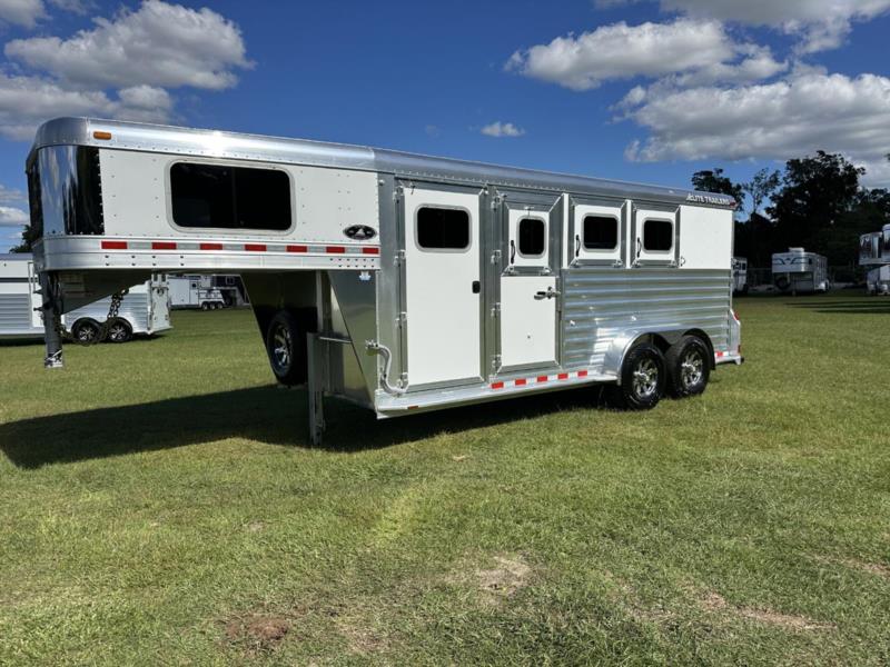 2026 Elite Mustang  3 Horse Slant Load Gooseneck Horse Trailer SOLD!!! 