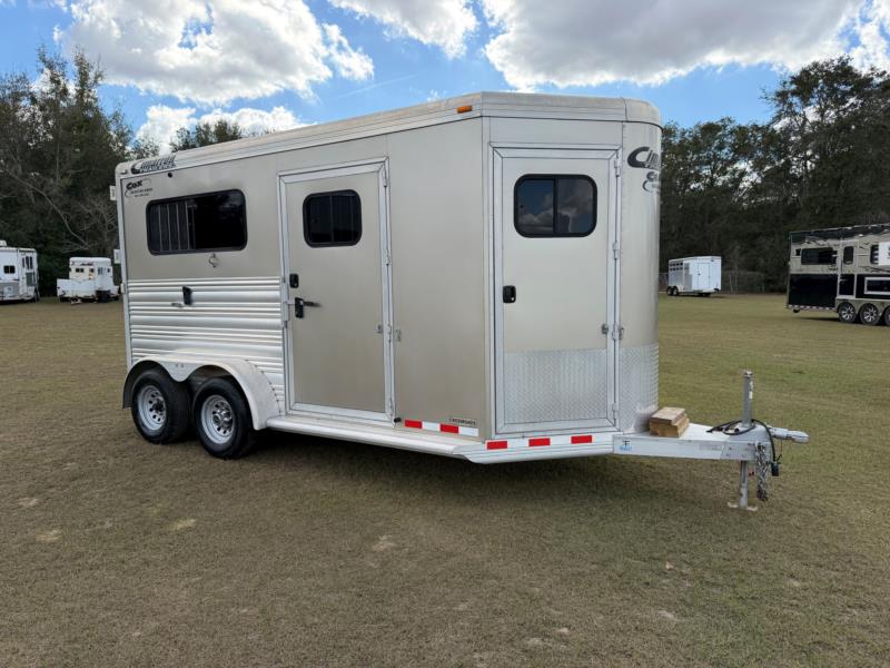 2014 Cimarron Norstar - Champagne -  2 Horse Straight Load Bumperpull Horse Trailer SOLD!!! 