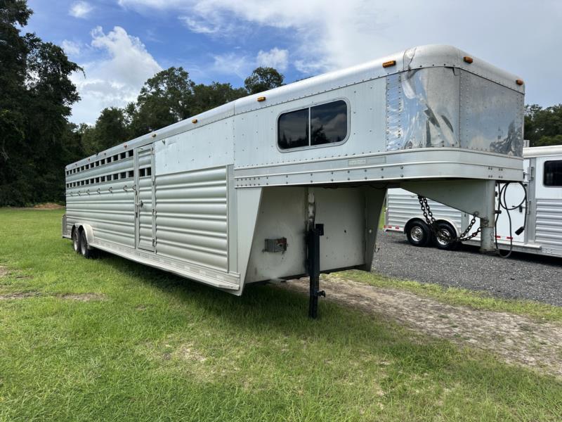 2014 Platinum Stock Combo  8 Horse Slant Load Gooseneck Horse Trailer SOLD!!! 