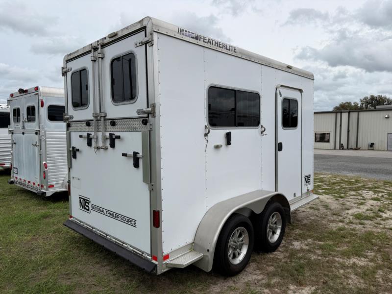 2019 Featherlite   2 Horse Straight Load Bumperpull Horse Trailer