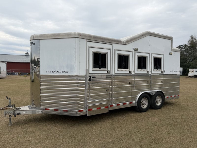 2015 Bloomer   4 Horse Slant Load Bumperpull Horse Trailer SOLD!!! 