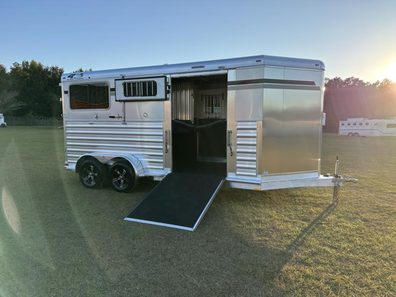 2027 4-Star - Side Ramp - Clean Coat -  2 Horse Straight Load Bumperpull Horse Trailer SOLD!!! 