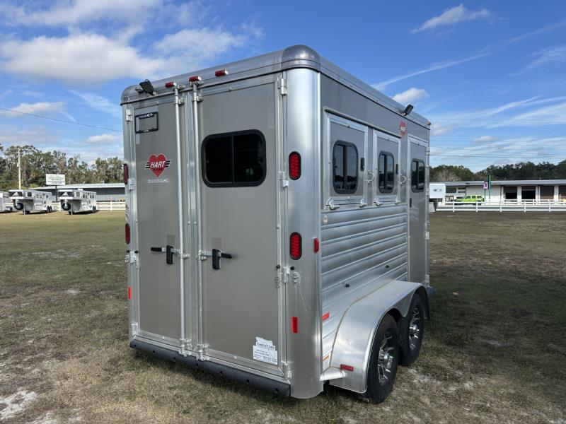 2024 Hart MVP - Champagne -  2 Horse Slant Load Bumperpull Horse Trailer SOLD!!! 