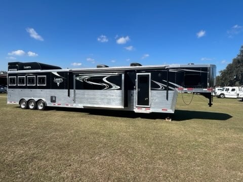 2019 Lakota Big Horn  4 Horse Slant Load Gooseneck Horse Trailer With Living Quarters SOLD!!! 