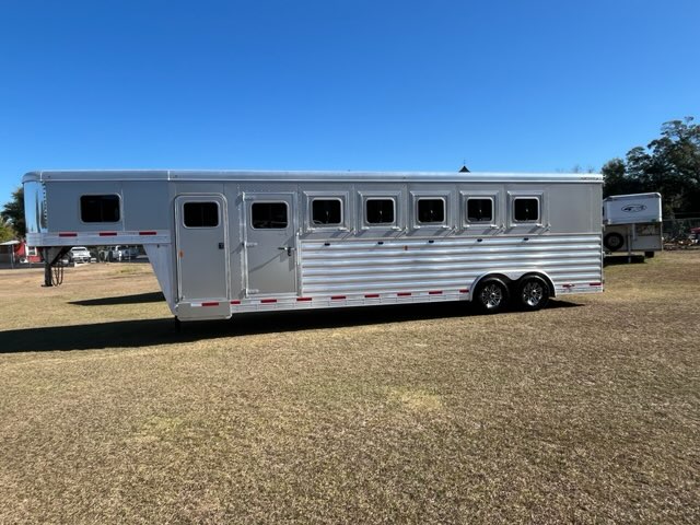2019 Exiss   6 Horse Slant Load Gooseneck Horse Trailer SOLD!!! 