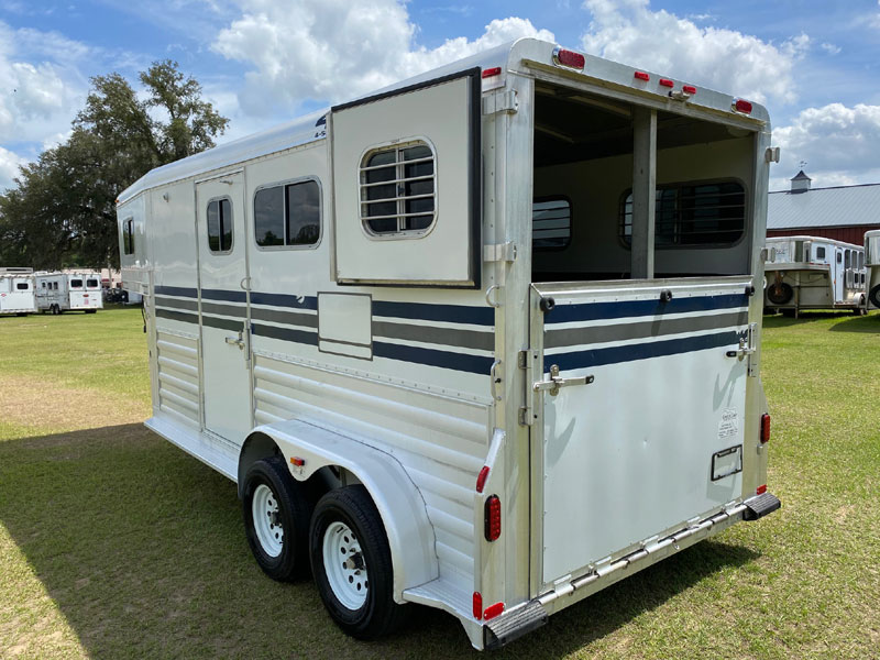 2006 4 Star with Dressing Room  2 Horse Straight Load Gooseneck Horse Trailer SOLD!!! 