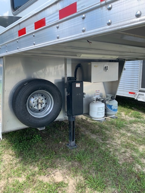2019 4 Star Extra Wide/Extra Tall  4 Horse Slant Load Gooseneck Horse Trailer With Living Quarters SOLD!!! 