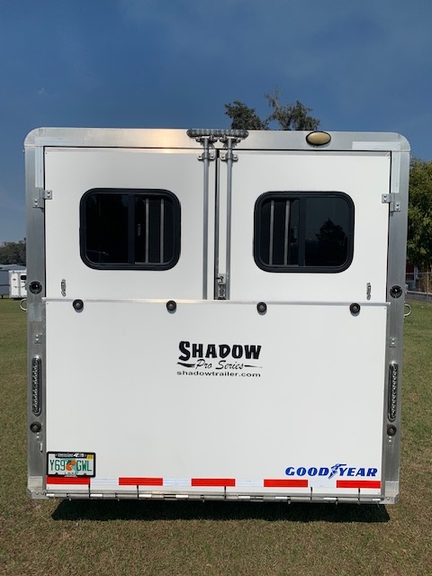2019 Shadow extra wide and extra tall  4 Horse Slant Load Bumperpull Horse Trailer SOLD!!! 