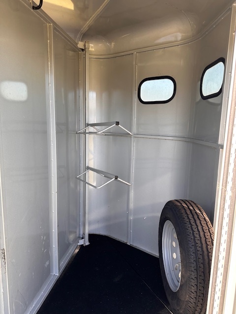 2020 Bee with Dressing Room  2 Horse Slant Load Bumperpull Horse Trailer SOLD!!! 