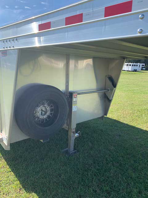 2021 4 Star Two Box Stall  2 Horse Straight Load Gooseneck Horse Trailer SOLD!!! 